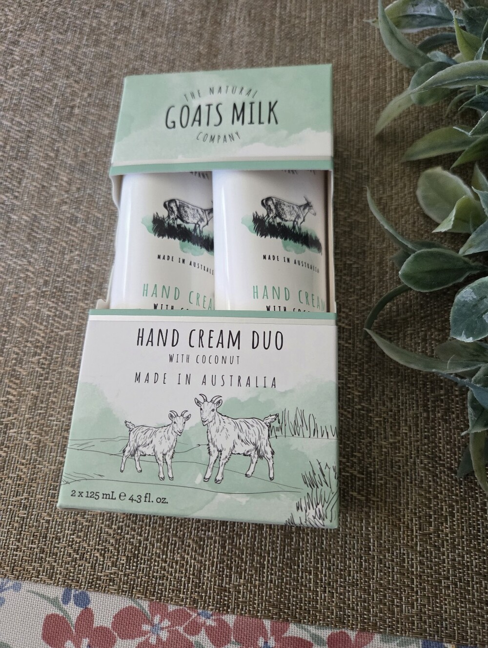 Hand Cream Duo — Mint Green